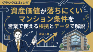 資産価値が落ちにくいマンション条件を営業で使える根拠とデータで解説